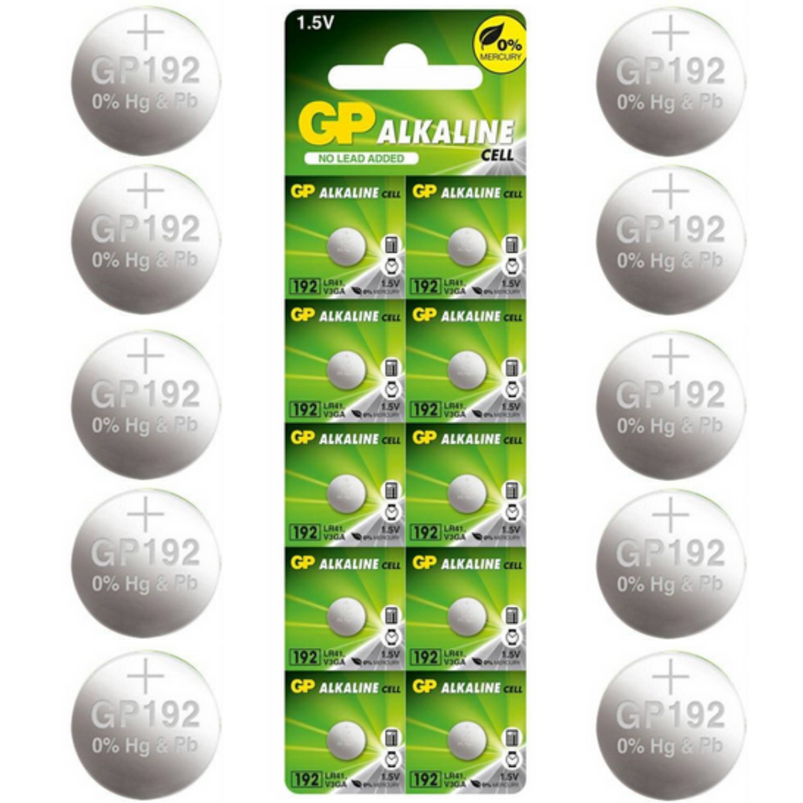 

Baterie alkaliczne Gp LR41 AG3 192 G3 x10