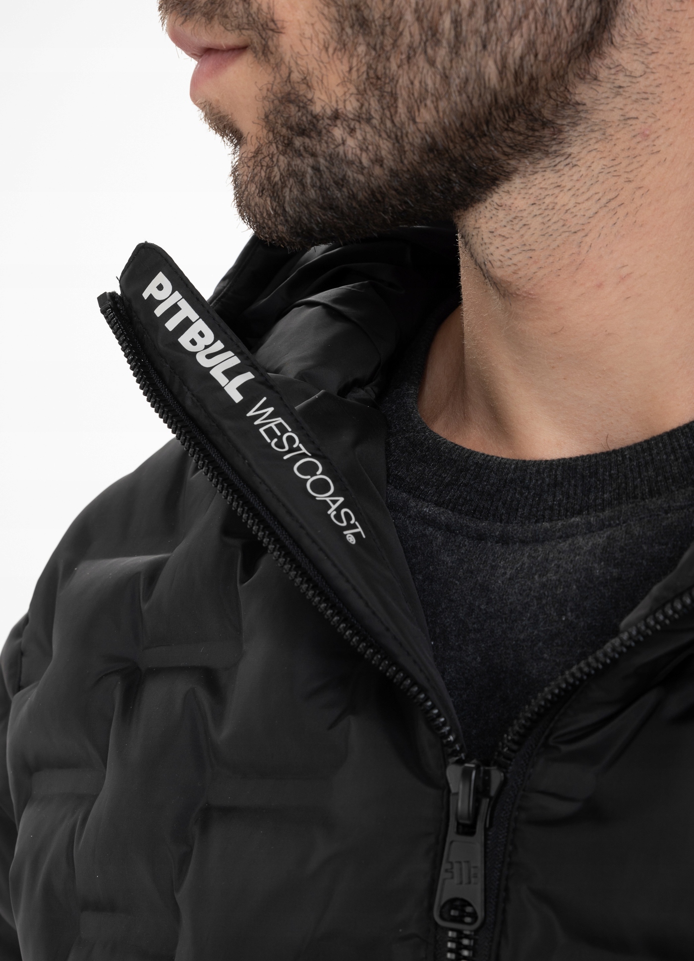 KURTKA ZIMOWA MĘSKA PITBULL PIKOWANA Z KAPTUREM XL Rodzaj inny