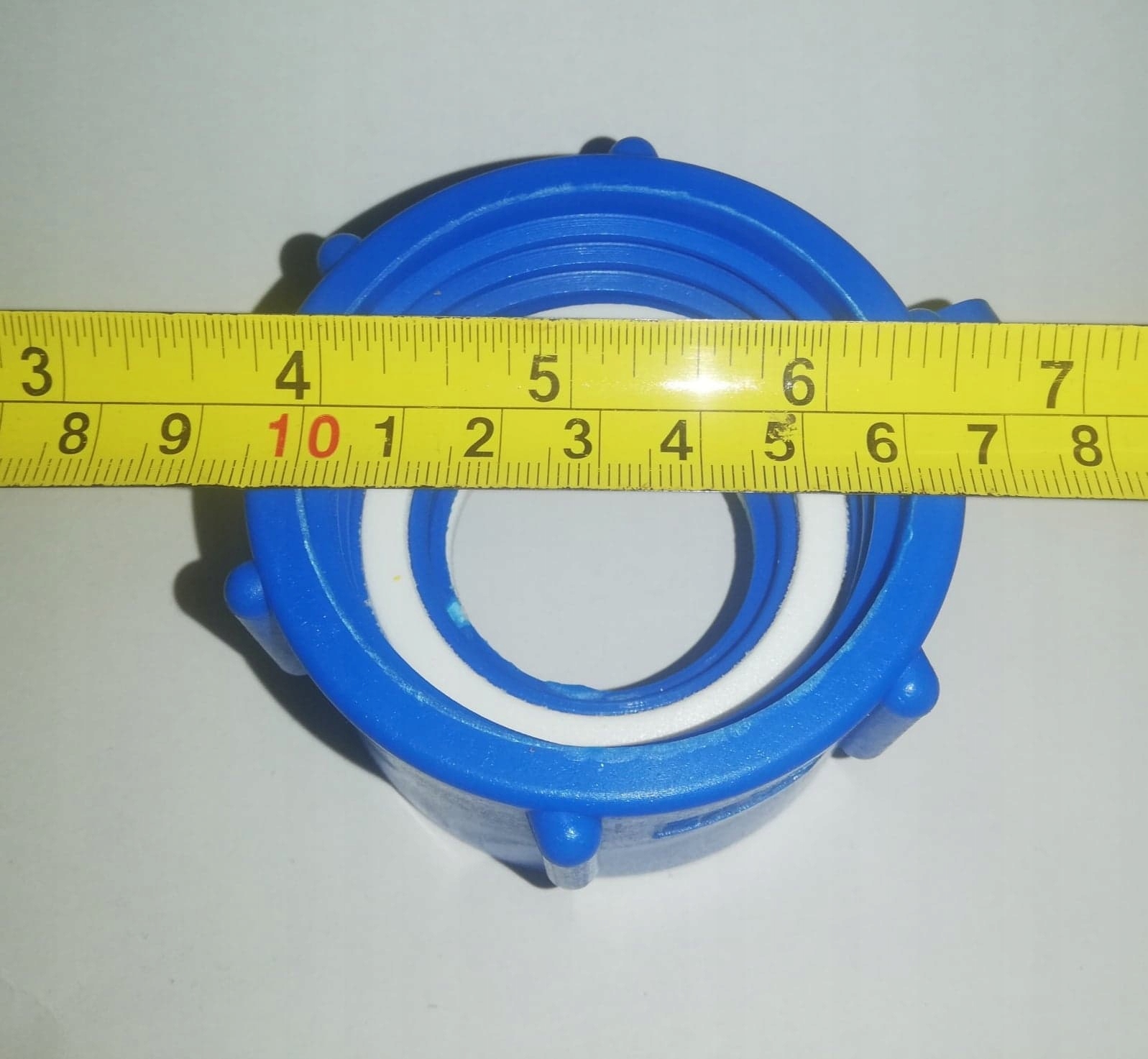 ZAWÓR 3/4 Z REDUKCJĄ DO ZBIORNIKA 1000L MAUZER Szerokość produktu 15 cm