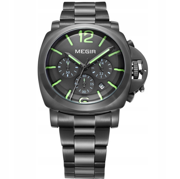 Pánské hodinky Megir 3106 náramek chronograf datumovka
