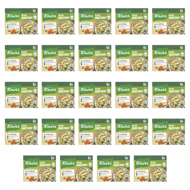 Knorr Bulion na vlásku 60 g (6 kostek) X24