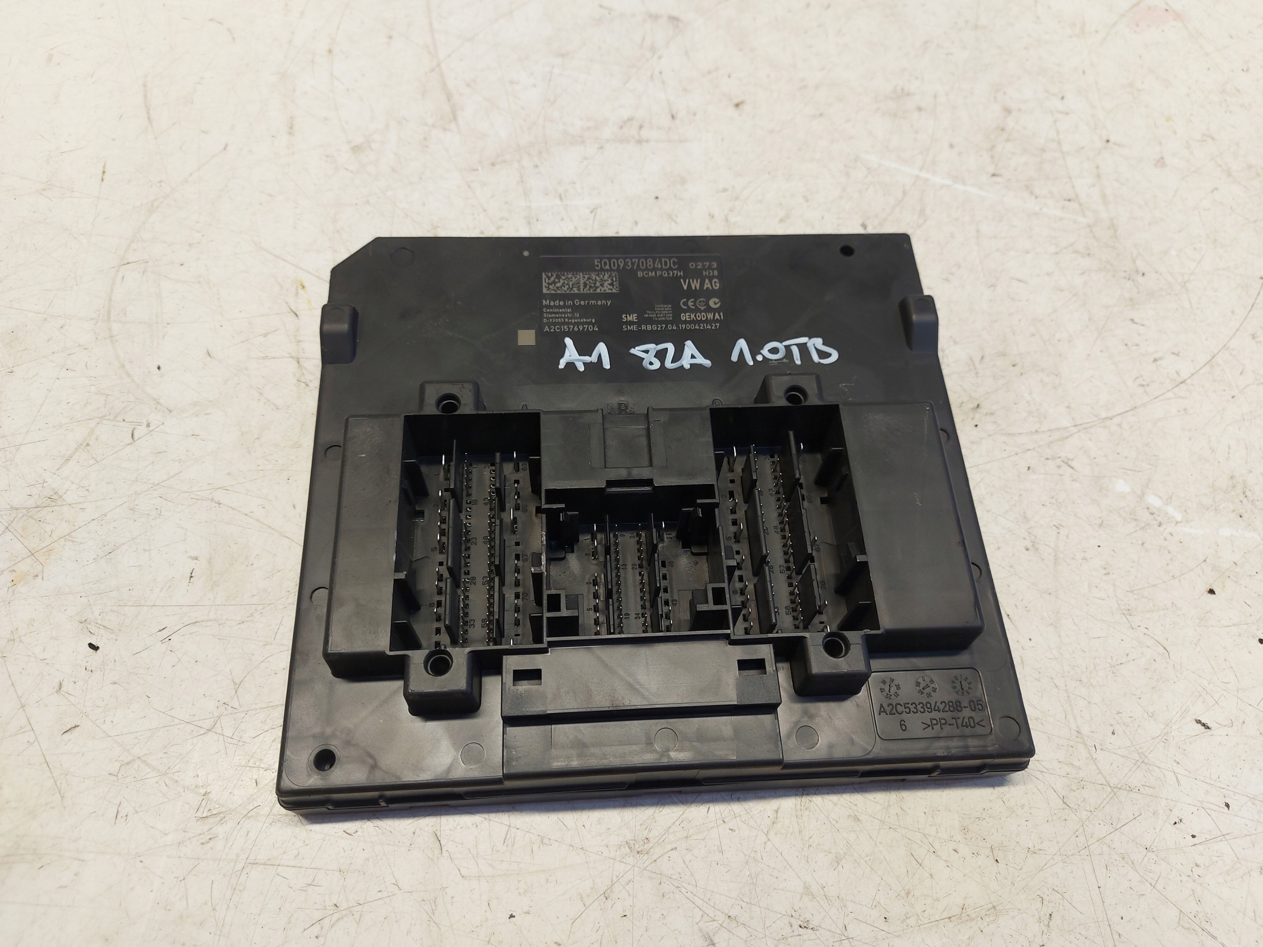 Audi A1 82A Moduł komfortu BCM 5Q0937084DC