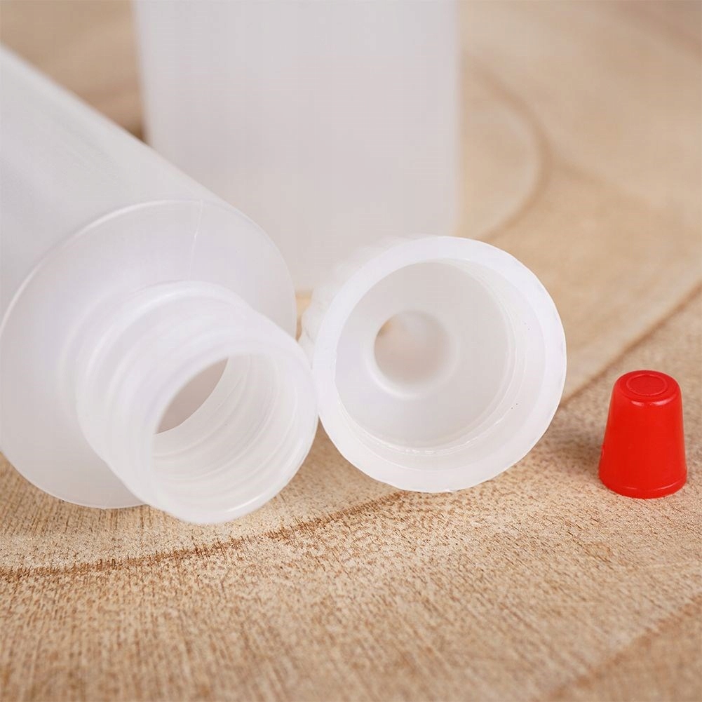 2x Butelka DO DEKORACJI dekorator do ciast tortów deserów przekąsek na sos Materiał dominujący tworzywo sztuczne