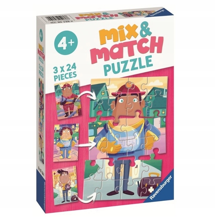 

Ravensburger Mix&Match Puzzle Zawody