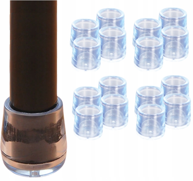 

Nakładki na nogi krzesła mebli 22mm silikonowe x16