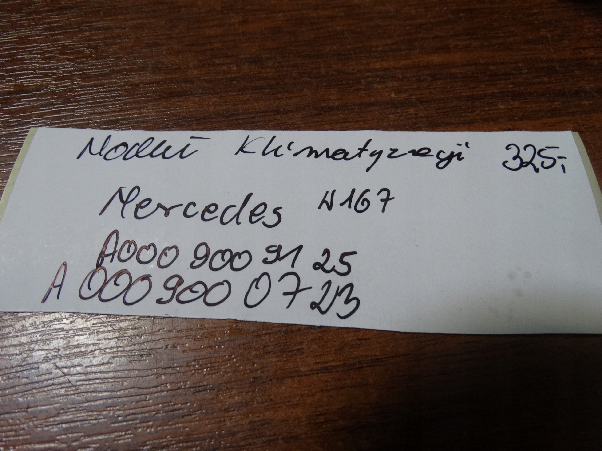 IDEAL modul klimatizaci BHTC MERCEDES W167 1 9