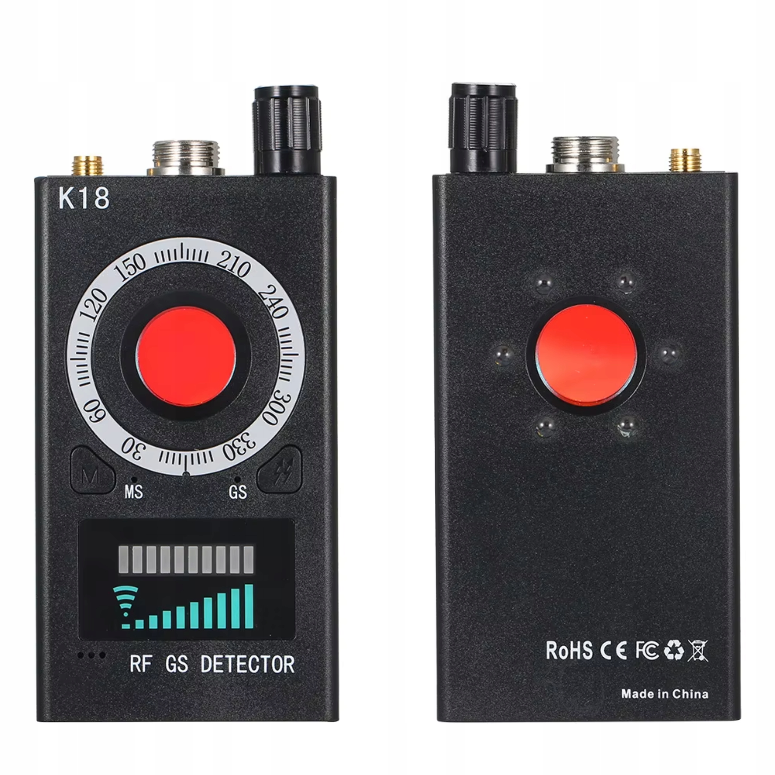 WYKRYWACZ PODSŁUCHÓW I KAMER UKRYTYCH LOKALIZATORÓW GSM GPS DETEKTOR WIFI