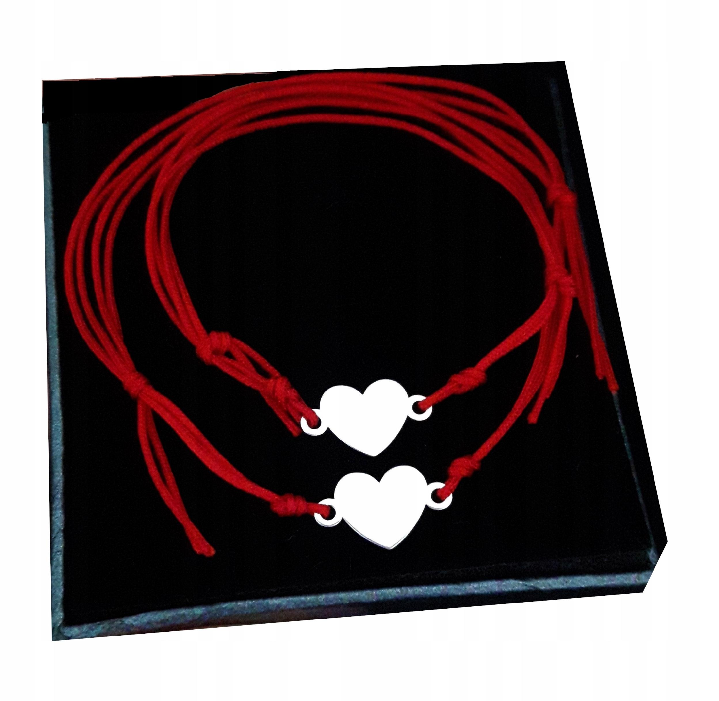 

Bransoletka serce zaciągana mama córka srebro 925