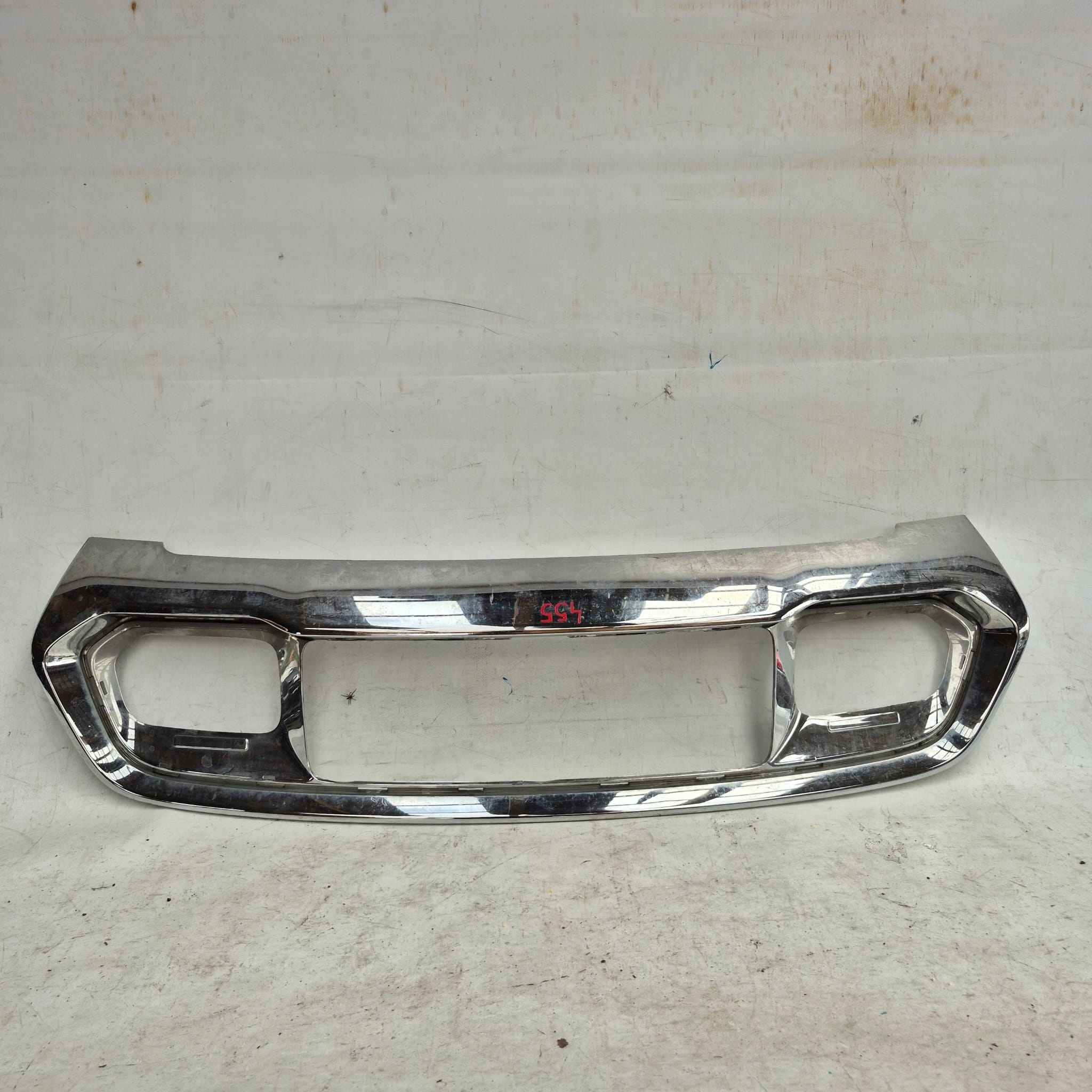JEEP GRAND CHEROKEE WK2 LIFT 17- grid grille spoiler front CHROM