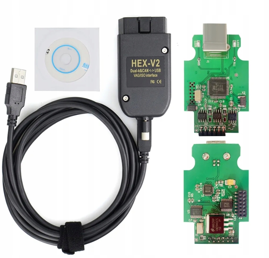 Vag-com VCDS HEX-2 Premium Interfejs diagnostyki i oprogramowania 2024