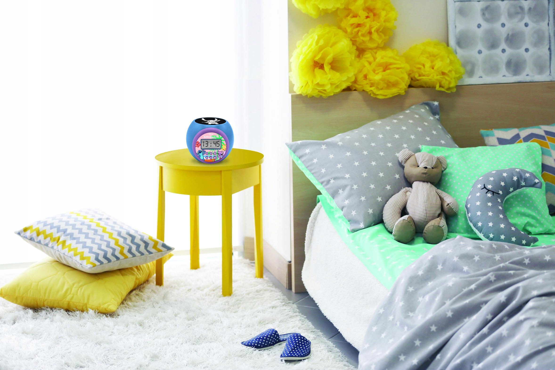 Stitch Budzik z projektorem i timerem Płeć chłopcy dziewczynki