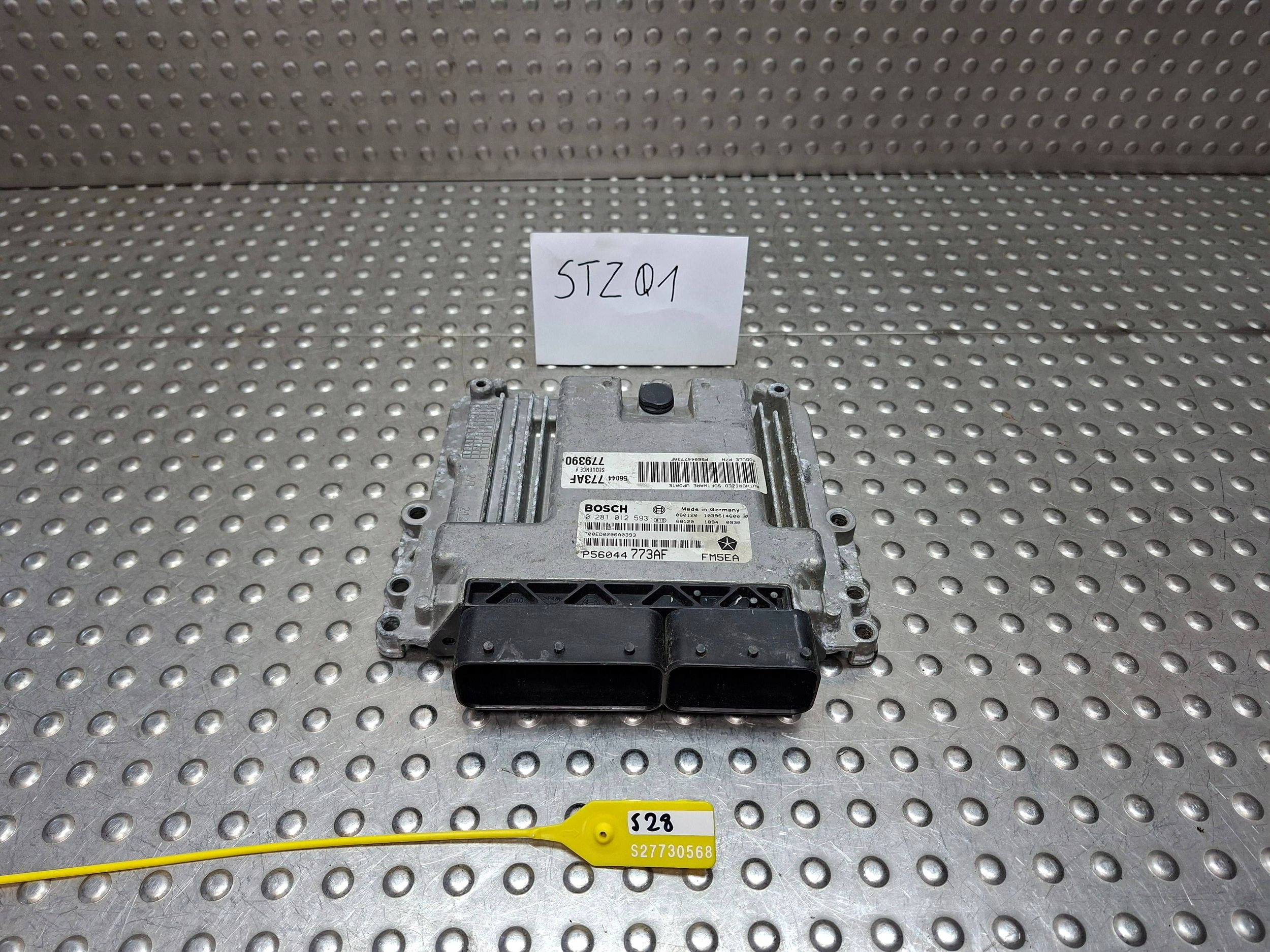 control unit computer of the engine JEEP GRAND CHEROKEE WK 05- 2.8 CRD P56044773AF