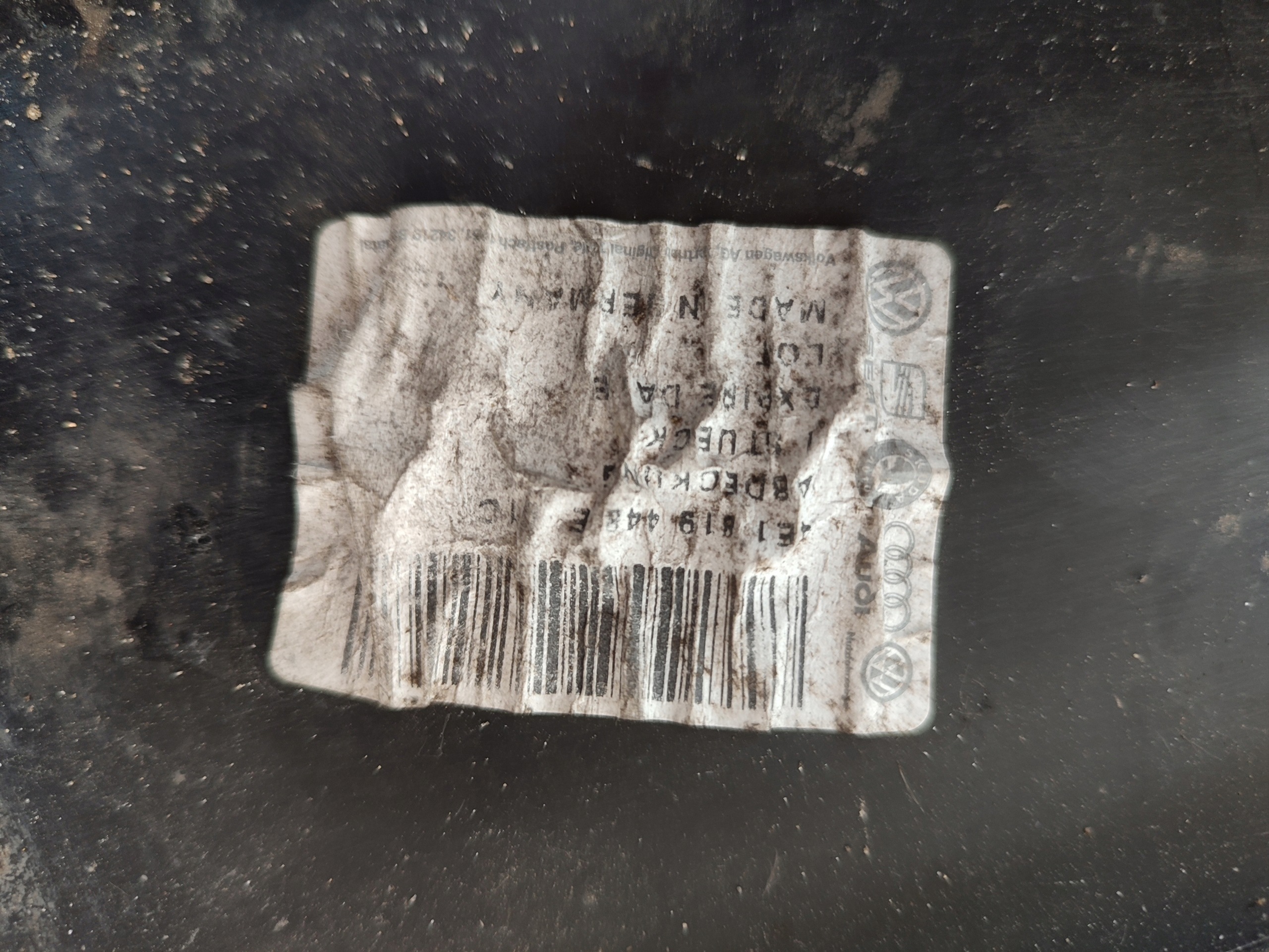 torpedo right front right Audi A8 D3 4E1819448E