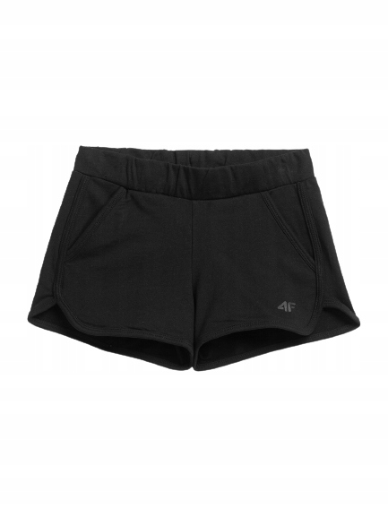 

Spodenki dziewczęce 4F HJL22 JSKDD002 czarne