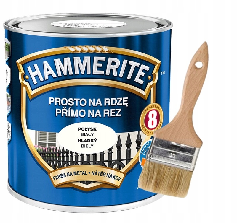 

Hammerite Prosto Na Rdze Biały Połysk 2,5L Pędz