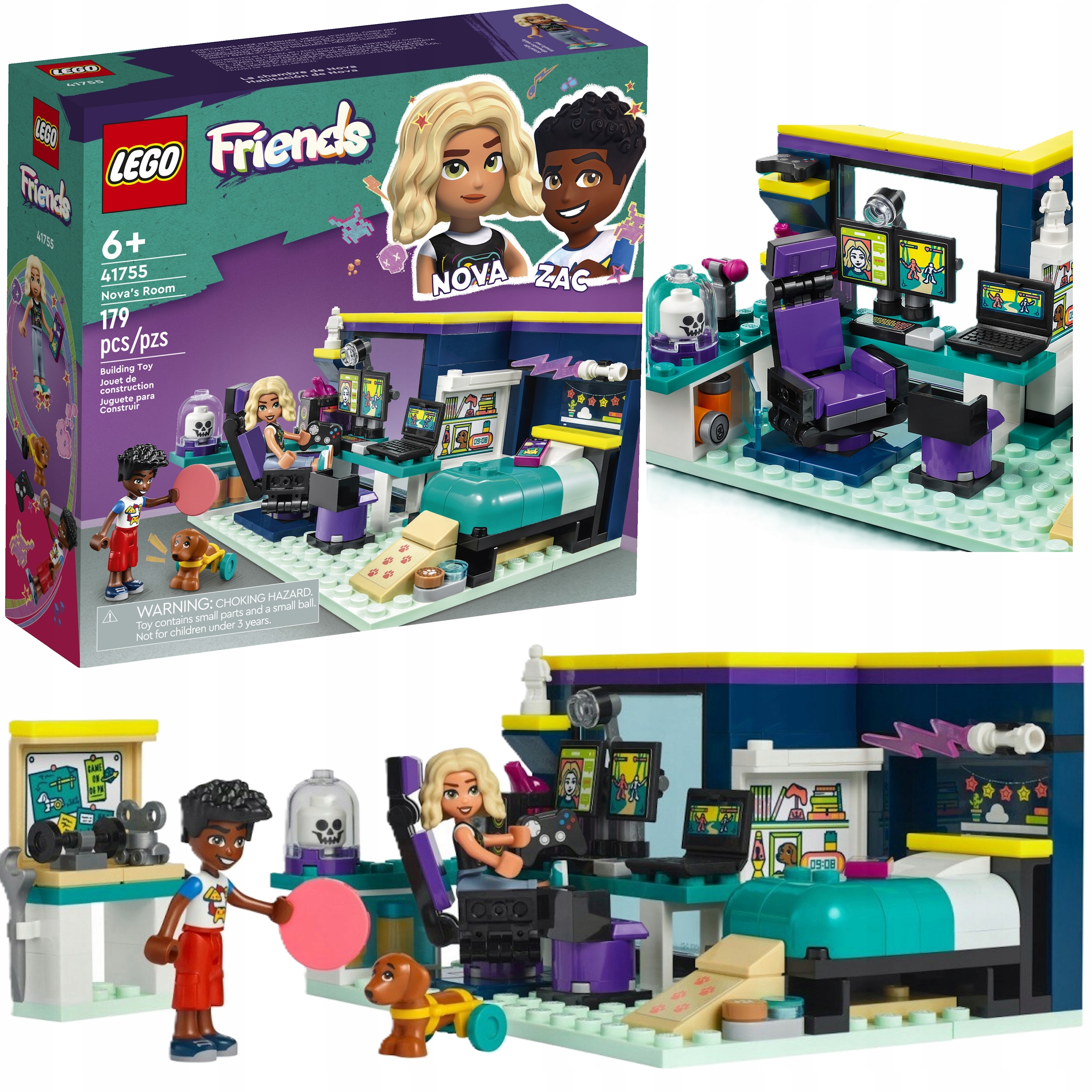 Lego Friends Pokój Novy Zestaw Do Zabawy Na Święta Mikołaj