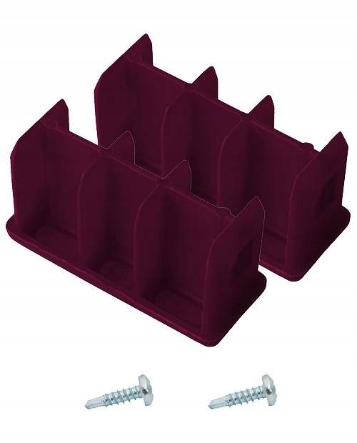 KRAUSE Stopki do drabin Corda 77x25 mm(2szt)