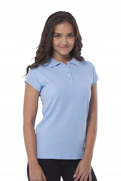 

Koszulka Polo Damska 200g sky blue S