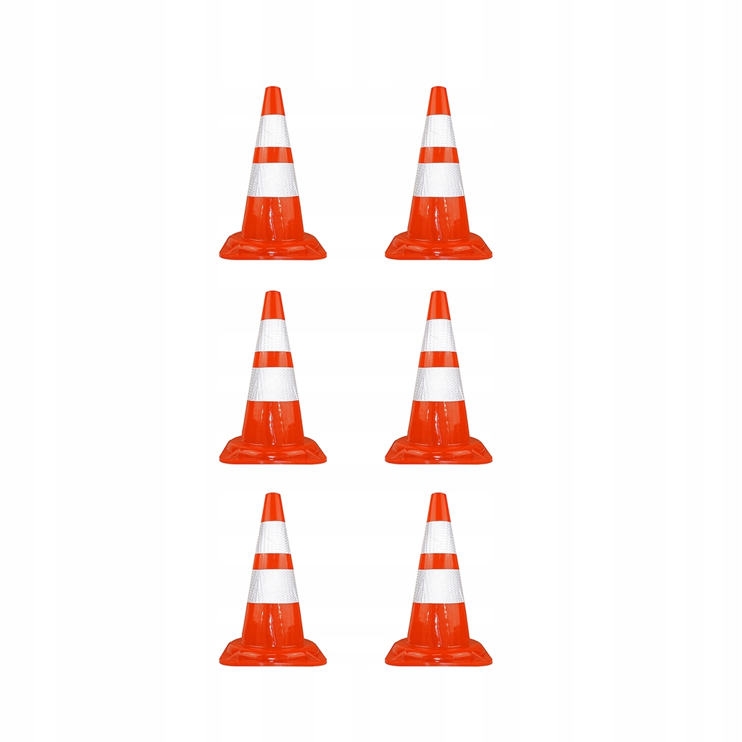 Silniční pacholek měkký sloupek Odblask 50 cm 6x