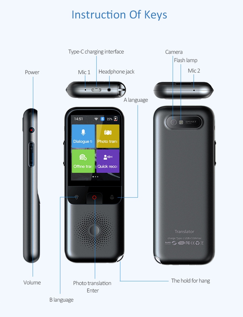 Translator Vasco Electronics Vasco Translator M3 Model Vasco Translator M3