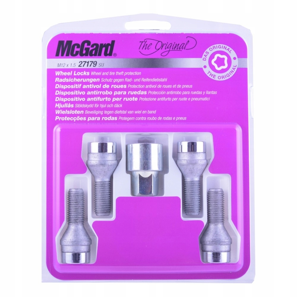 McGard ZABEZPIECZENIA DO FELG KOL RENAULT