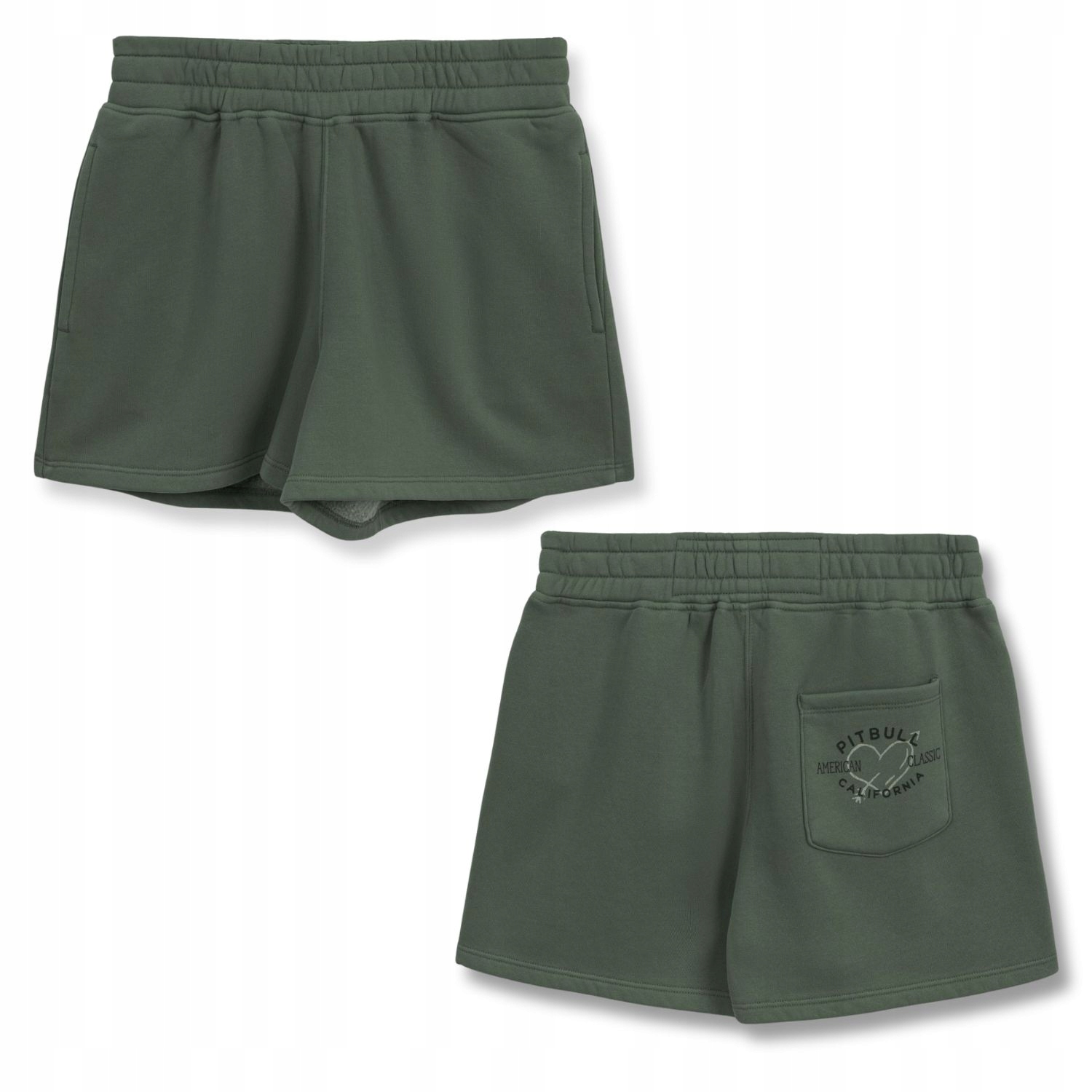 Dámské teplákové šortky Pitbull Washed Manzanita Heart Malý potisk