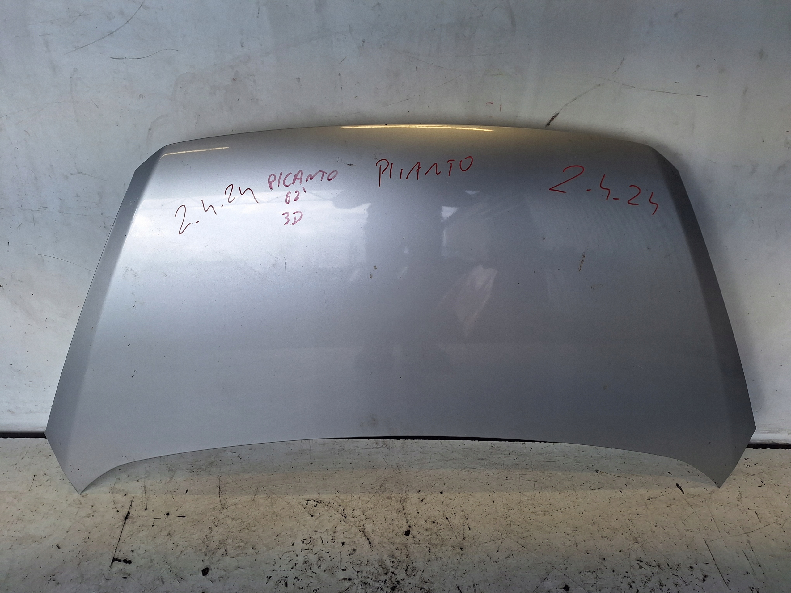 KIA PICANTO II 11-16 Capot 3D
