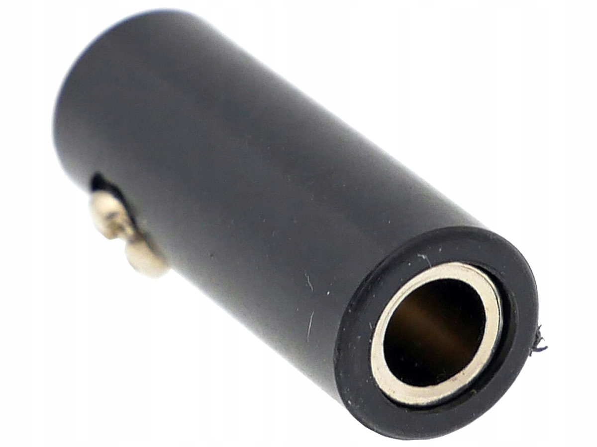 

Gniazdo banan 4mm na kabel czarne 22,5mm