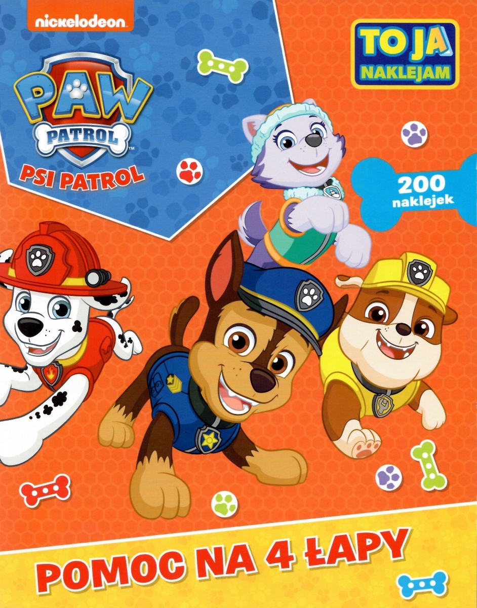 

Psi Patrol To ja naklejam 2 Pomoc na 4 łapy Kd