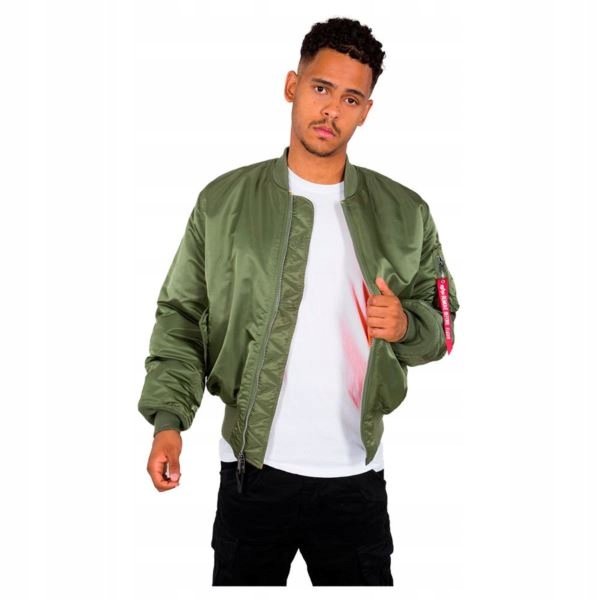 Bunda Alpha Industries MA-1 sage zelená M
