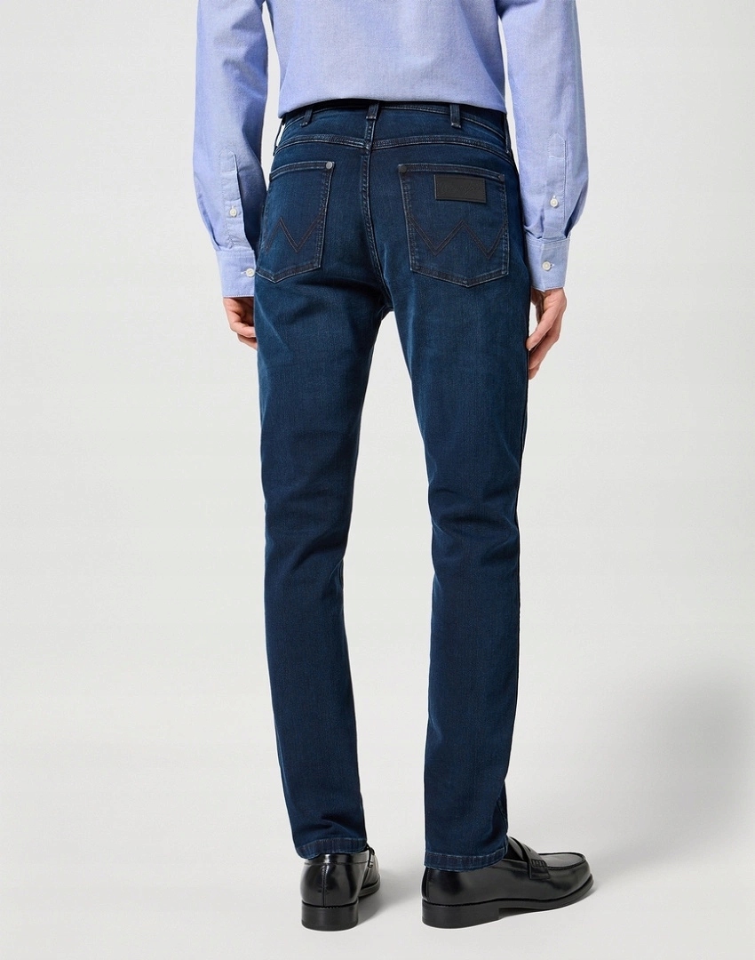 Pánské zúžené džíny Wrangler Larston Midnight Rodeo 112356853 32/32