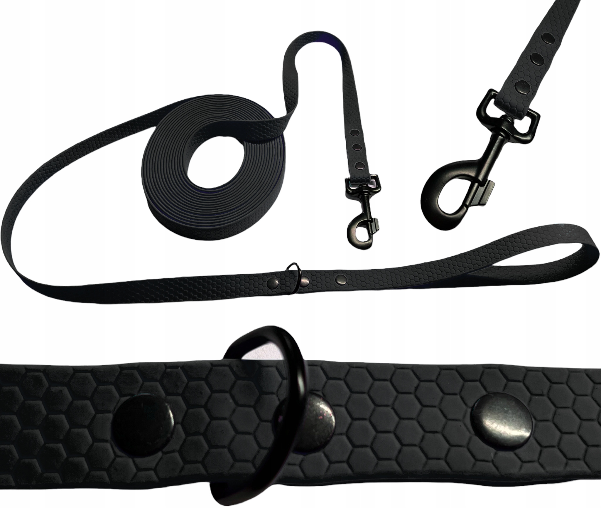 Vodítko Hexa Medu Měkké Biothane 20 M 16 MM Shelby Woofy Leash