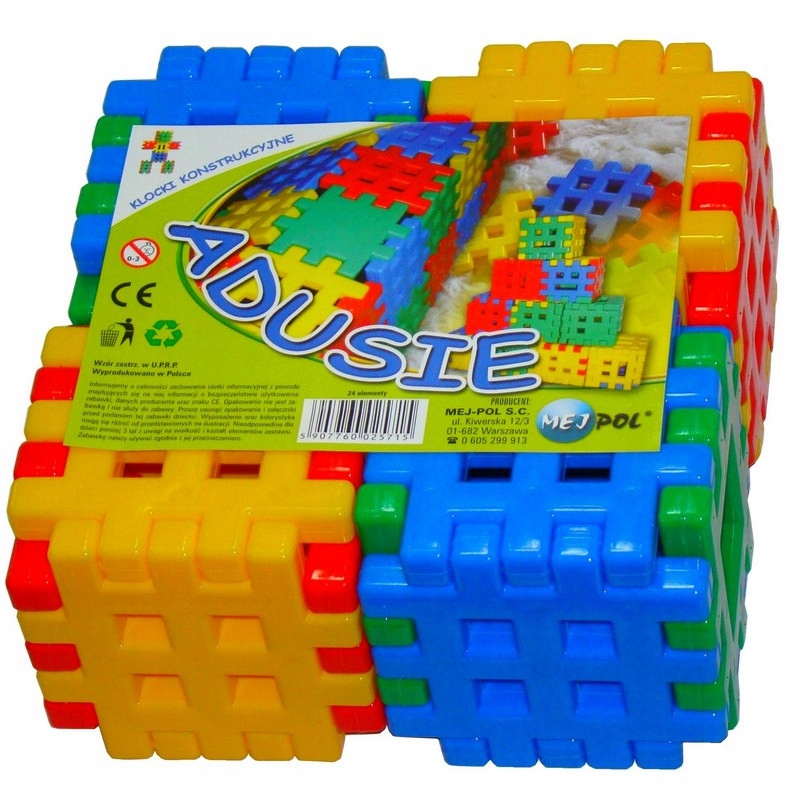 

Klocki Konstrukcyjne Adusie 24 El.