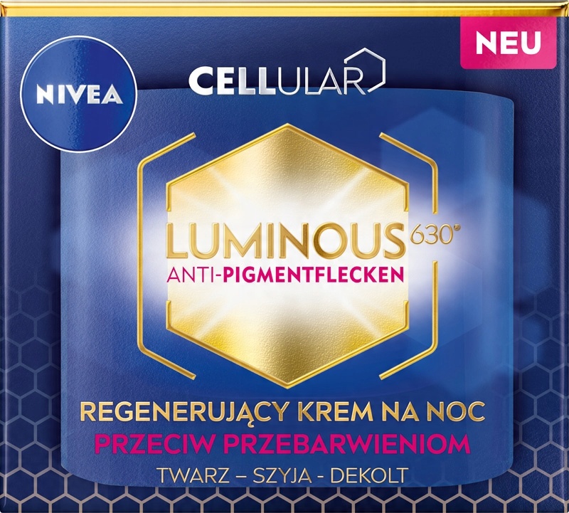 

Krem na przebarwienia Nivea Cellular Luminous 630