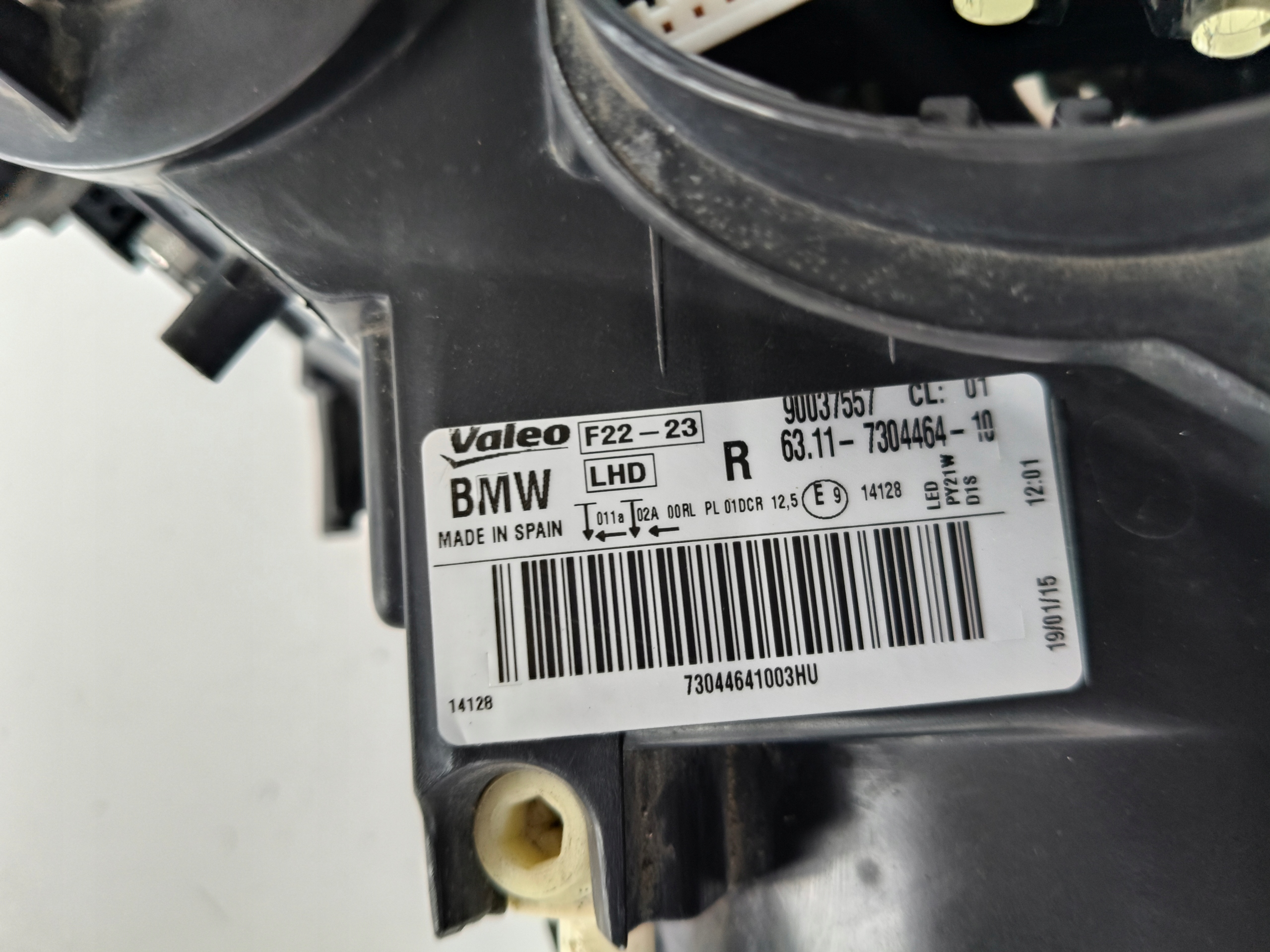 light right REFLEKTOR BMW 2 F22 F23 COUPE CABRIO XENON LED non-setting