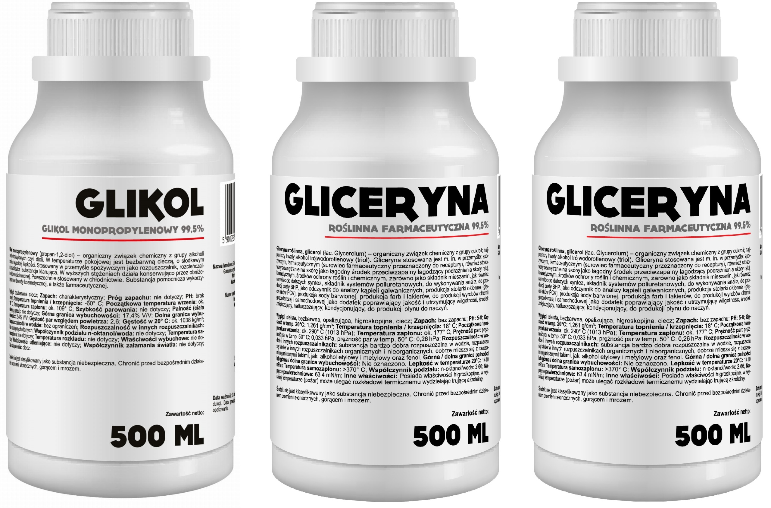 

Glikol Propylenowy Pg 2xGLICERYNA Roślinna Vg