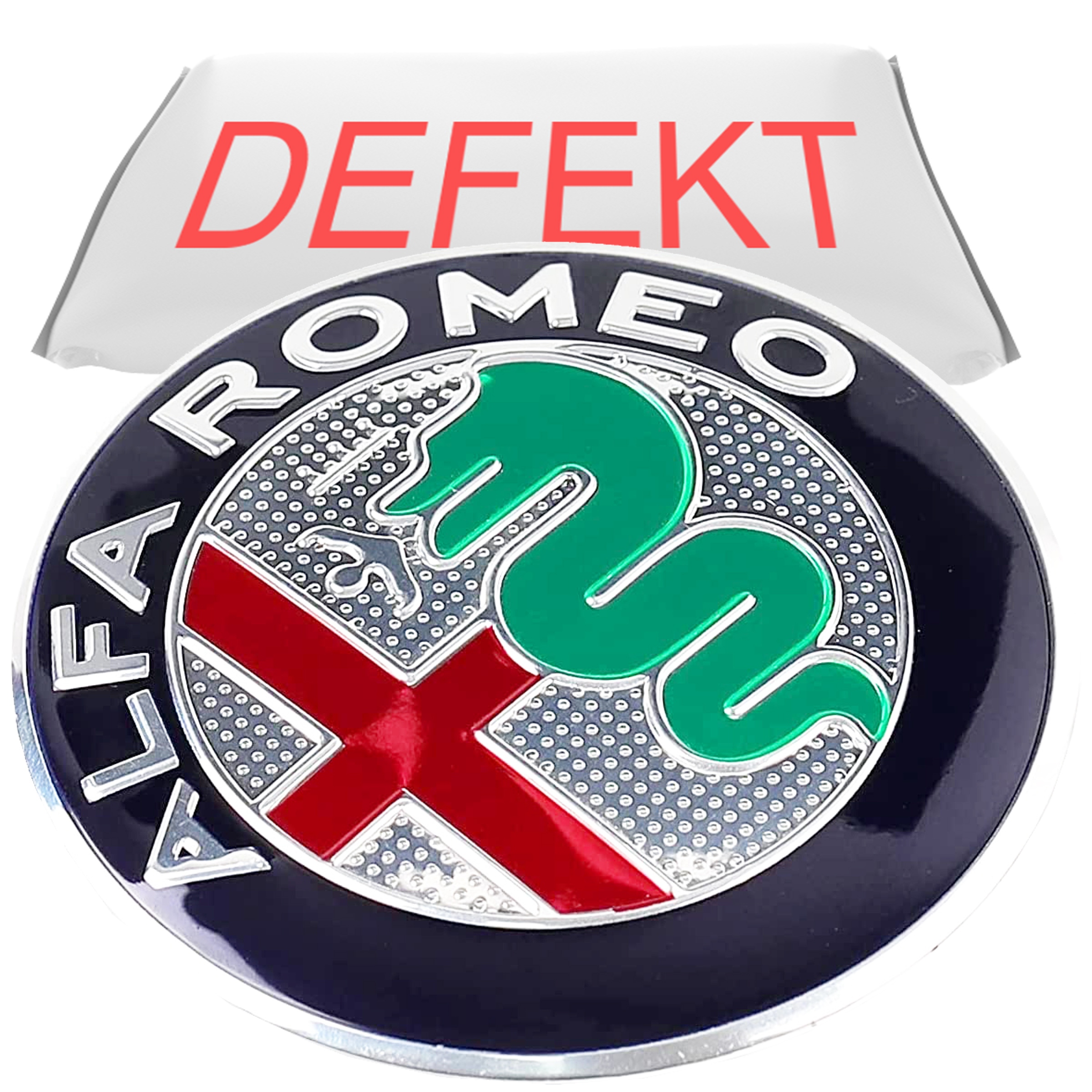 

Alfa Romeo Emblemat 74mm 147 156 159 mito Defekt!