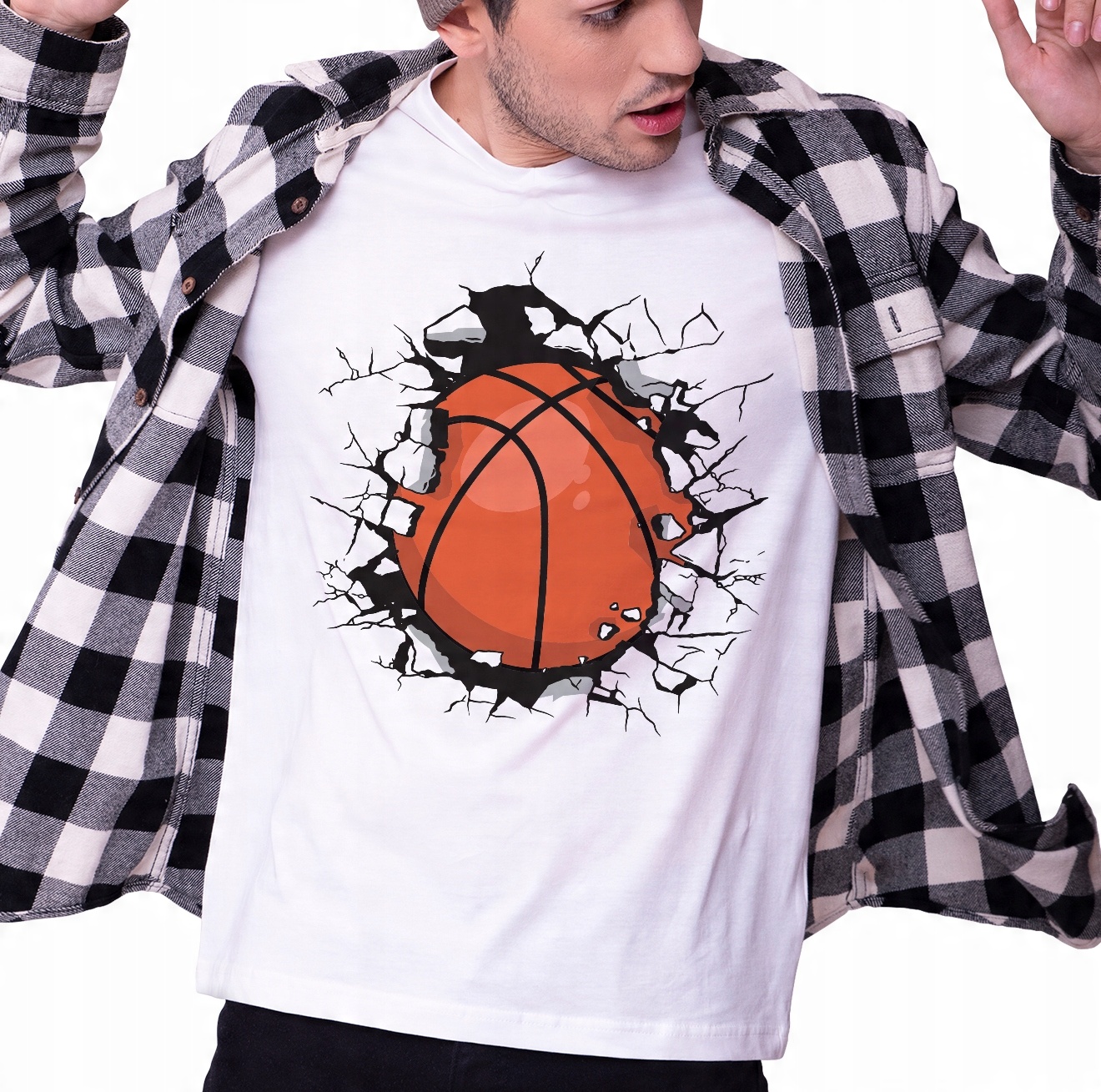 

Koszykówka Piłka Sport Koszulka T-shirt M