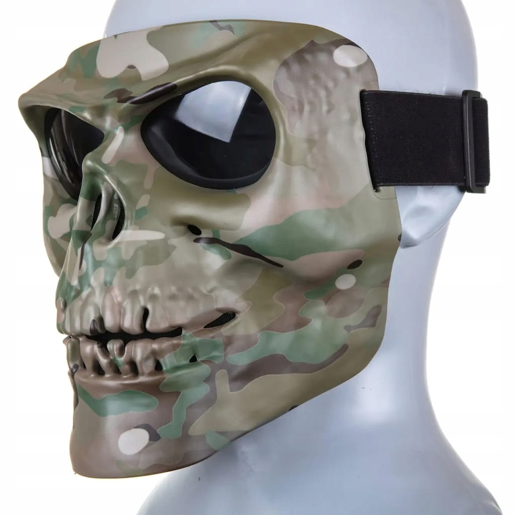 Potápěčské Brýle maskáčový Wosport Skeleton Full Face MultiCam