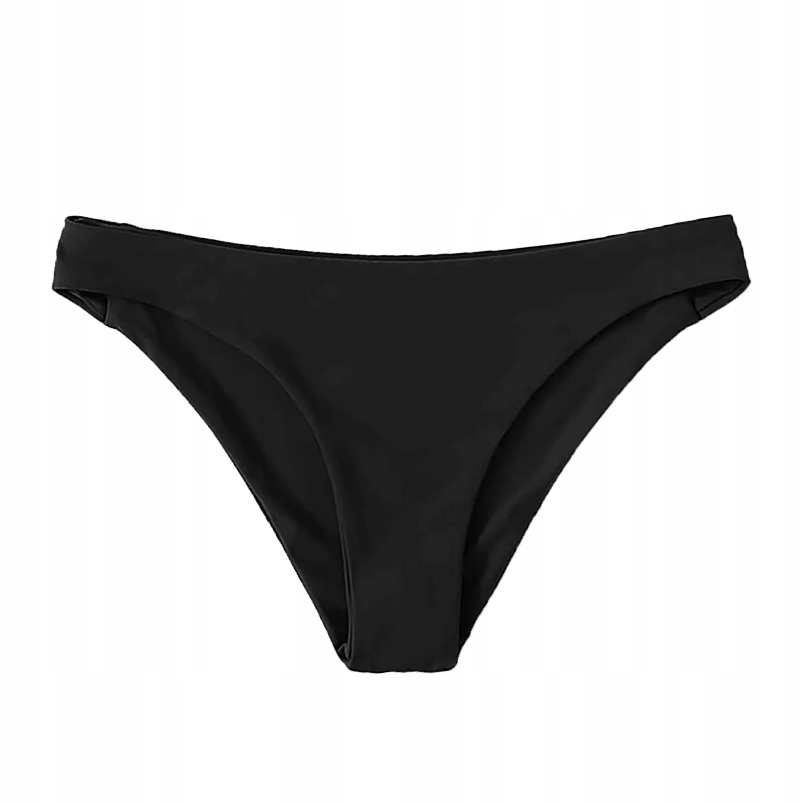 Ladies Solid Bikini Bottoms High Cut Swimsuit Bott