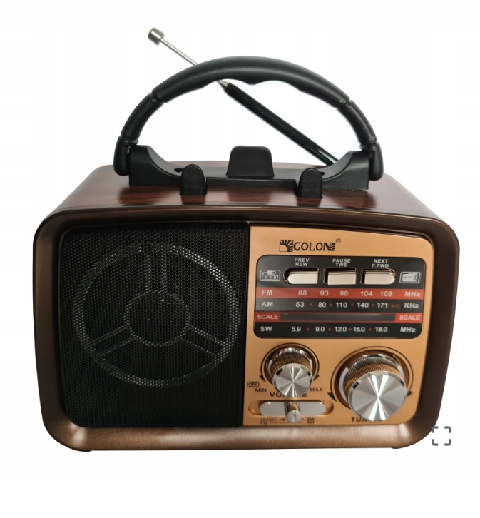 Radio sieciowe AM, FM, SW Golon Radio retro Marka Golon
