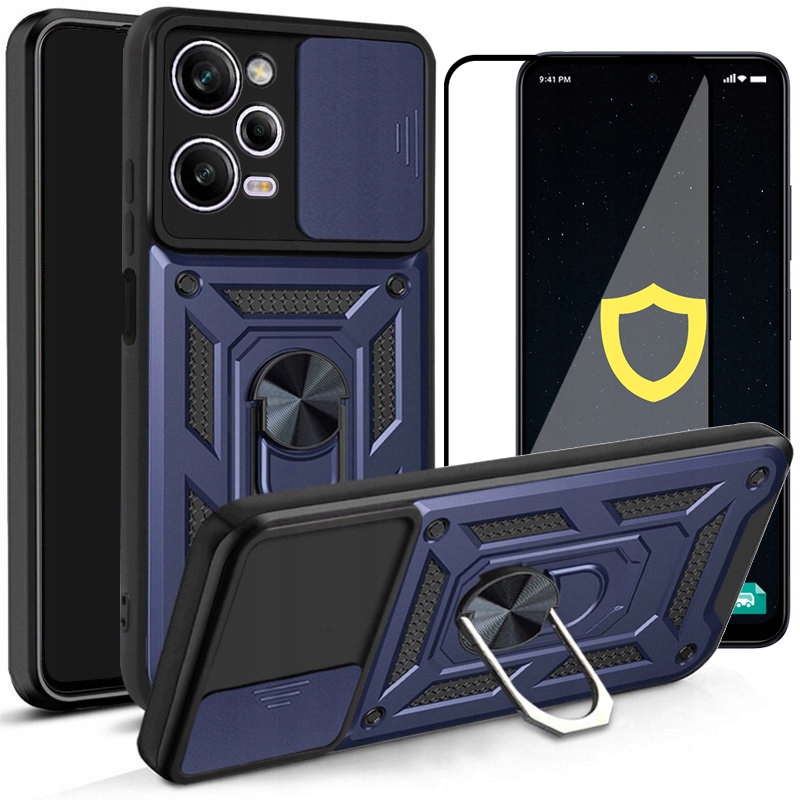 

Etui Pancerne Camring Do Poco X5 Pro 5G Szkło