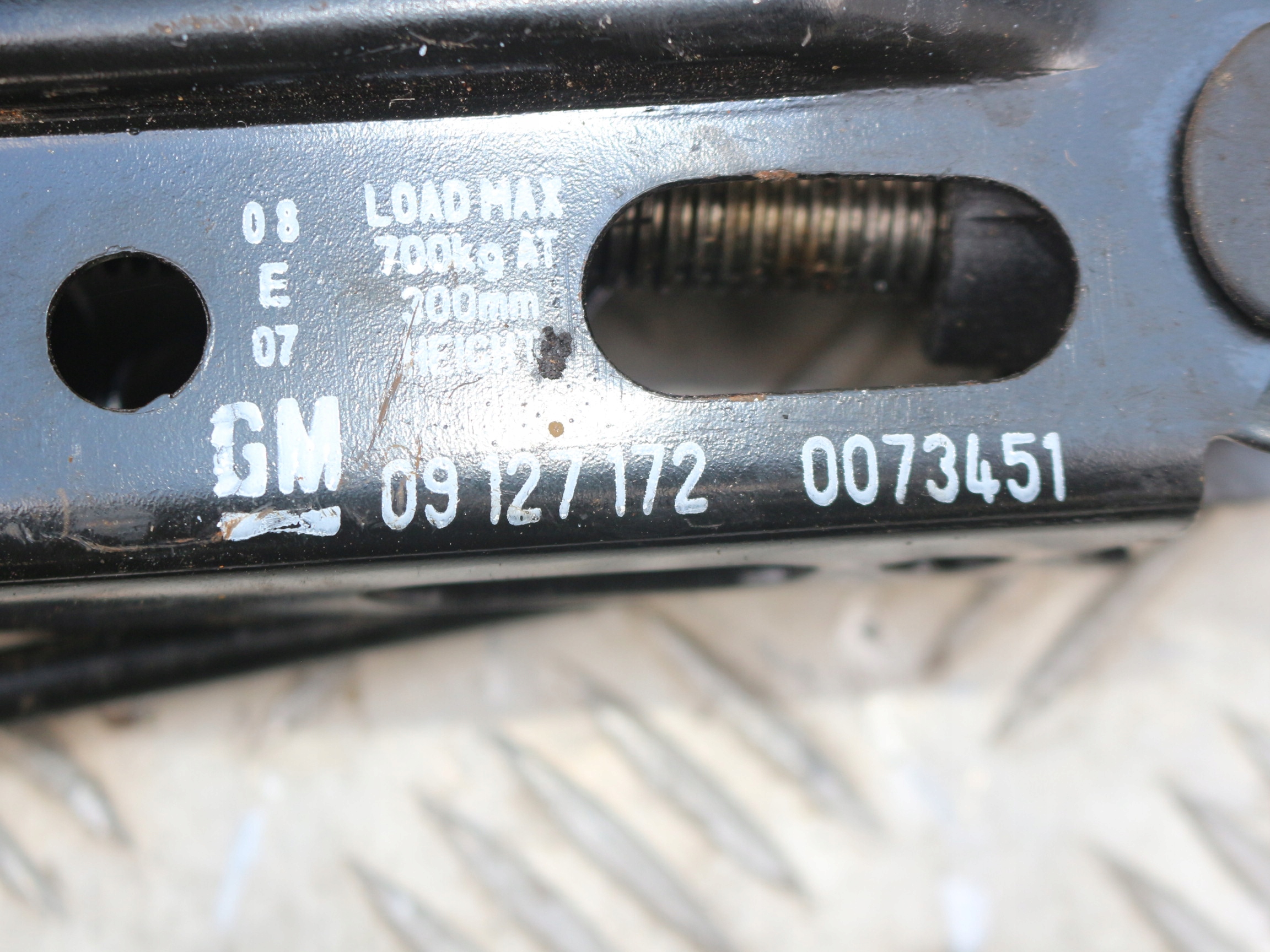 PODNOŚNIK LEWAREK OPEL 09127172 Kod producenta opel