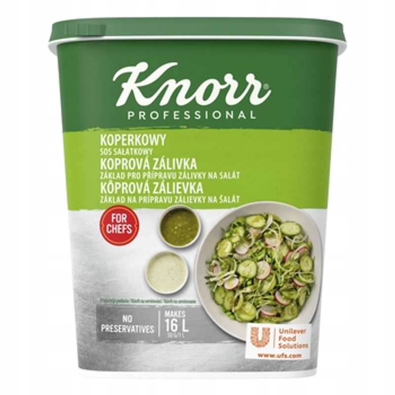 Levně Omáčka salátová omáčka Knorr 0,8 kg
