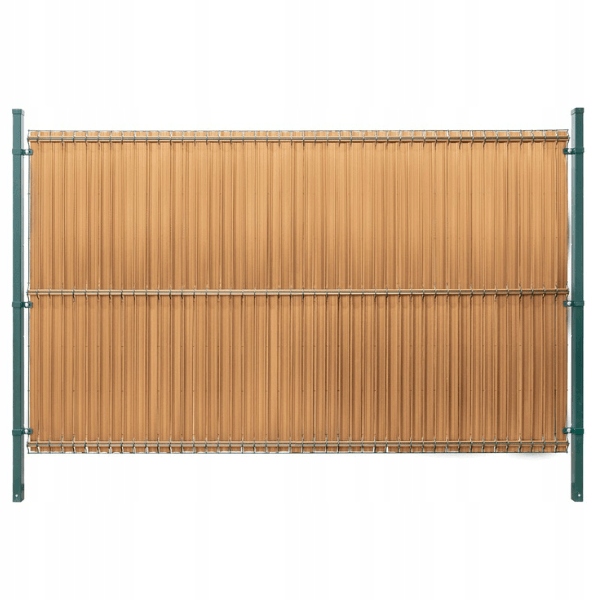 Krytka pro plotové panely nastavitelné lišty 50 ks 153 cm, béžová