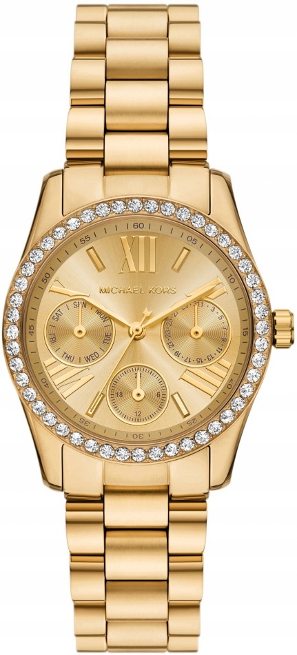 Módní zlaté dámské hodinky Michael Kors MK4982