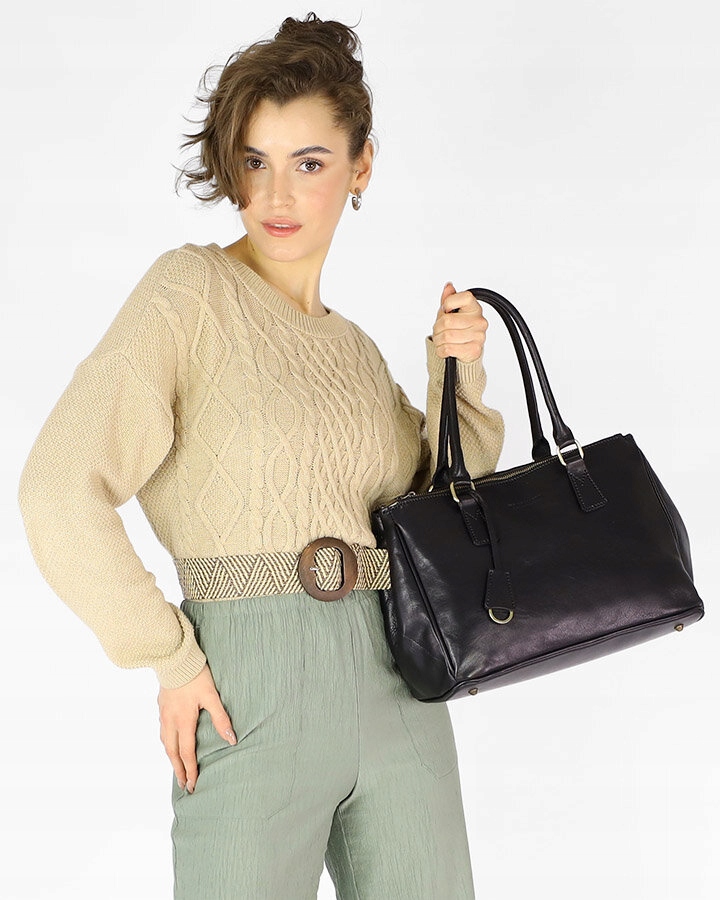 Torebka damska kuferek SKÓRZANY Marco Mazzini Marka Marco Mazzini