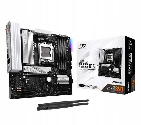 Płyta główna ASrock B850M Pro Rs WiFi micro Atx Amd Ryzen AM5 4x DDR5