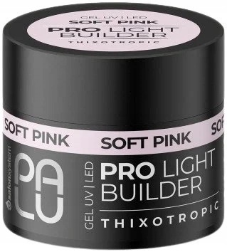 Palu Stavební gel Pro Light Soft pink 90 g