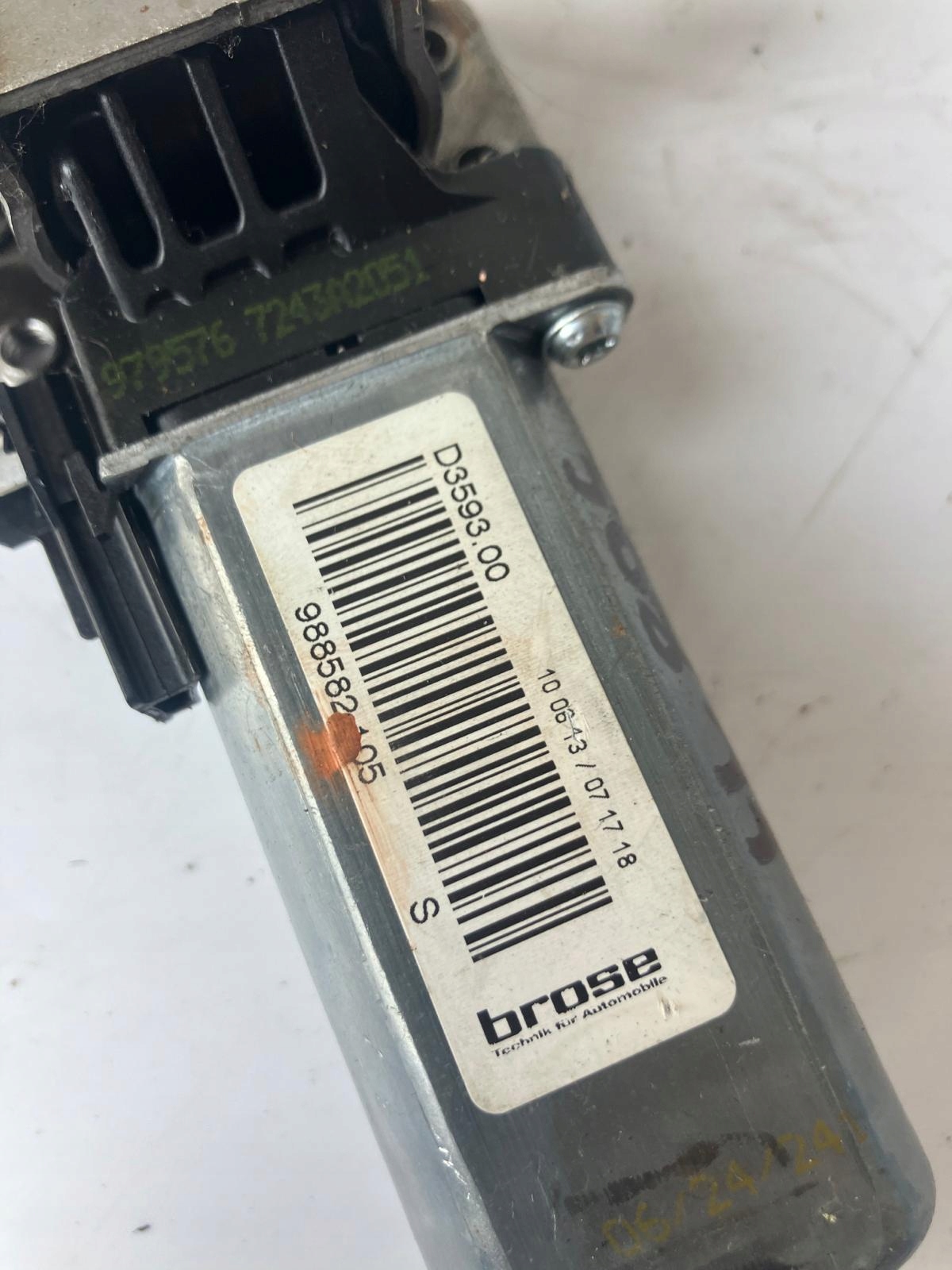 mini motor control seat PEUGEOT 508 988582-105
